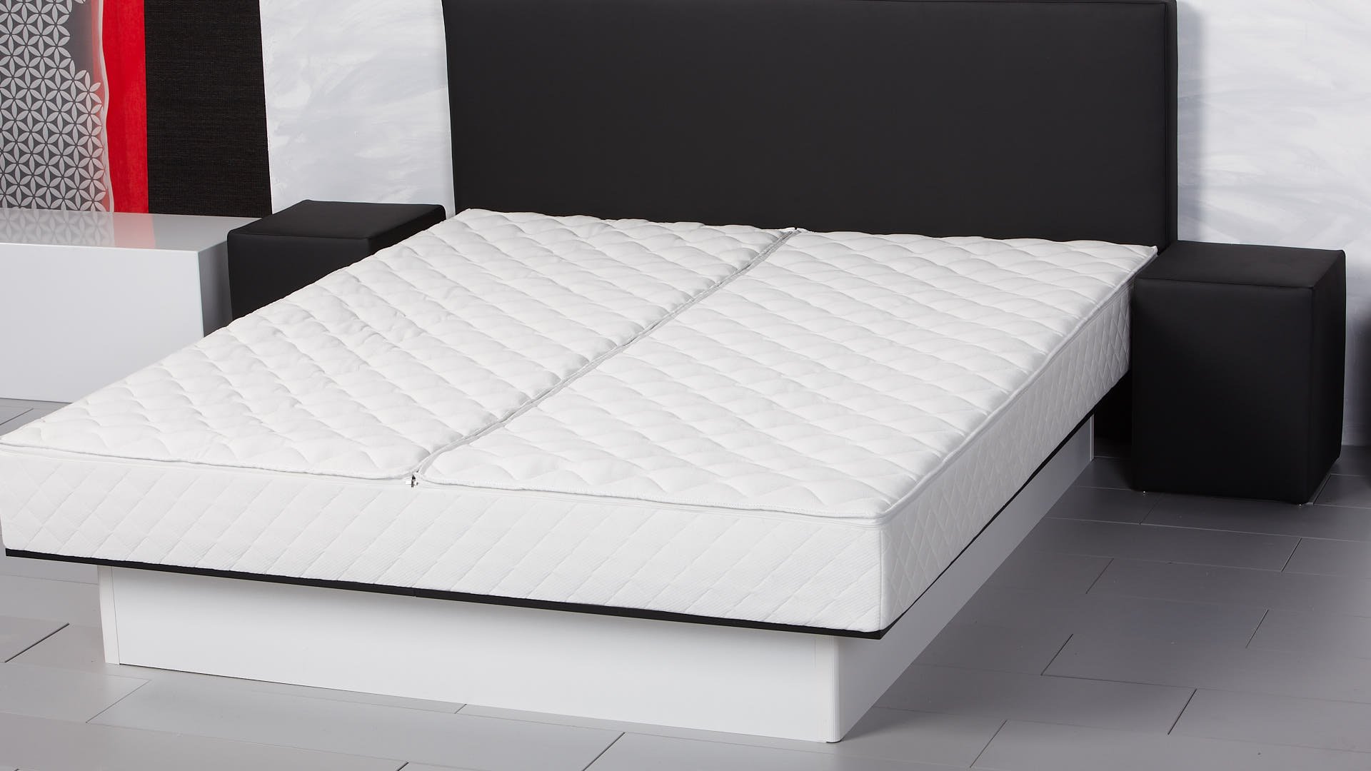 Freistehendes wasserbett basic 